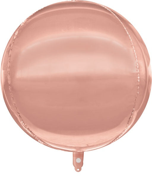 BALN FOIL ORB 50CM ROSE GOLD