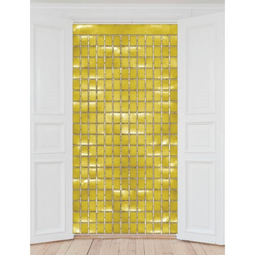 BACKDROP SQUARE 2MX90CM GOLD