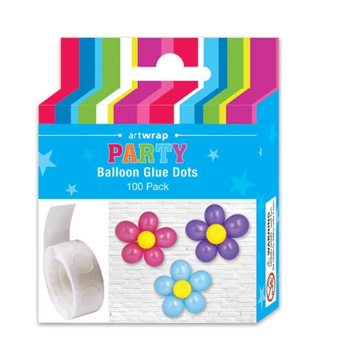 BALLOON GLUE DOTS 100PK