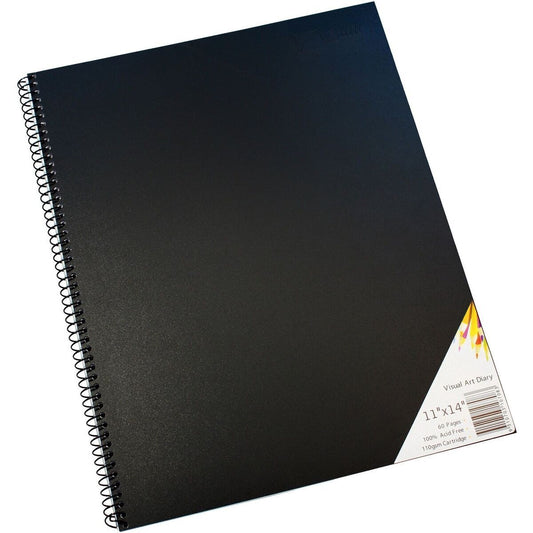 QUILL VISUAL ART DIARY 11*14" 120 PAGES