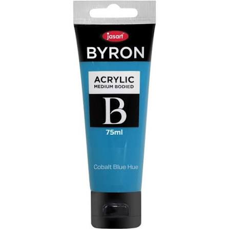 JASART ACRYLIC MEDIUM BODIED COBALT BLUE HUE COLOUR 75ML
