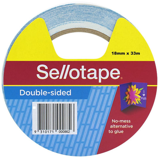 DOUBLE SIDED SELLOTAPE