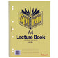 SPIRAX A4 LECTURE BOOK 140 PAGES 7MM