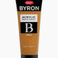 JASART ACRYLIC MEDIUM BODIED RAW SIENNA COLOUR 75ML