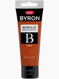 JASART ACRYLIC MEDIUM BODIED RED OXIDE COLOUR 75ML