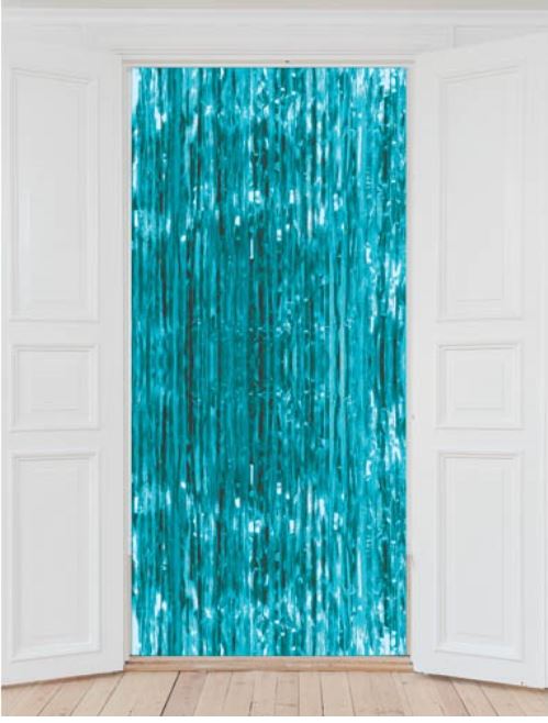Party Backdrop Foil 2mx90cm - Teal