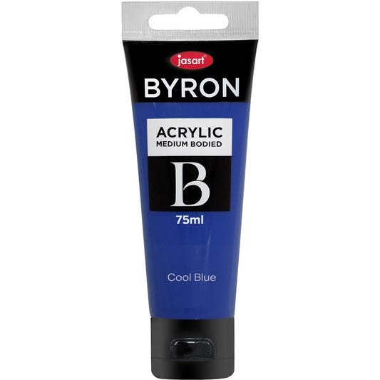 ACRYLIC MEDIUM BODIED COOL BLUE COLOUR 75ML