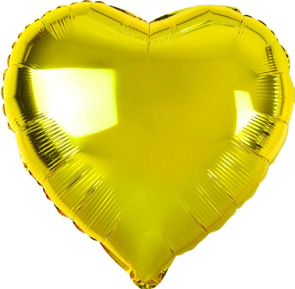 Large Heart Shaped Helium Balloons 45cm