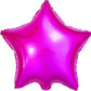 Large Star Shaped Helium Balloons 45cm
