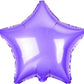 Large Star Shaped Helium Balloons 45cm