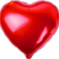 Large Heart Shaped Helium Balloons 45cm