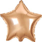 Large Star Shaped Helium Balloons 45cm
