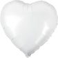Large Heart Shaped Helium Balloons 45cm